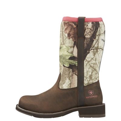 Ariat Western: Fatbaby All Weather Waterproof Botas Western Mujer - Marrones (PUCIO0459)